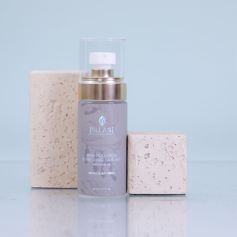 Anti Pollution Refreshing Hair Mist Vanilla Saffron 80ml -  For remove